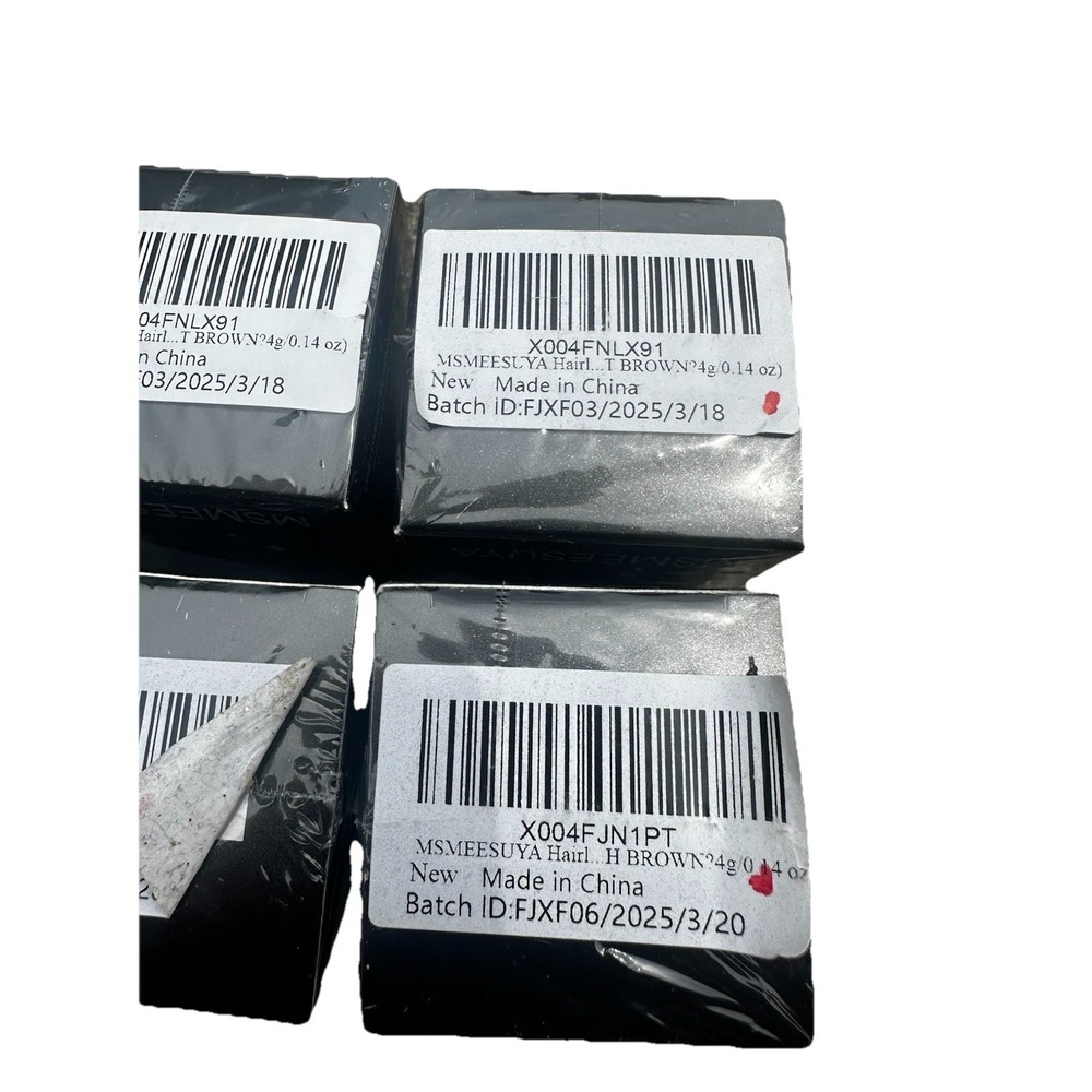 Lot Of 6 Powder Hairline Shadow Hairline Modification Puffy Powder Multi Colors - Picture 5 of 9